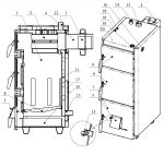 Твердотопливный котел Проскуров АОТВ-16Н без вентилятора