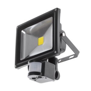 Купить HL-15P/20W LED NW IP65 прожектор светодиодный с датчиком движения Код:L123-018 по лучшей цене! - Интернет-магазин Мегалюкс