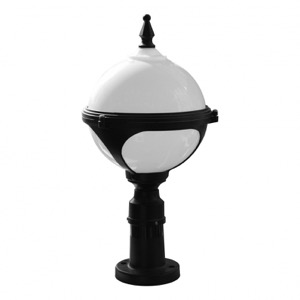 Купить GL-04 B BLACK ІР33 светильник уличный Код:141033 по лучшей цене! - Интернет-магазин Мегалюкс