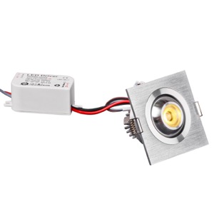 Купить LED-101/1W AL светильник точечный светодиодный Код:176457 по лучшей цене! - Интернет-магазин Мегалюкс