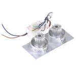 LED-101/2x1W AL светильник точечный светодиодный