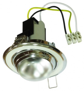 Купить RO-50D WHITE/CHR светильник точечный поворотный Код:161261 по лучшей цене! - Интернет-магазин Мегалюкс