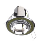 RO-50D ShLIGHT GREEN/CHR светильник точечный поворотный