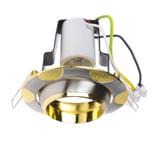 Купить RO-50B SN/G светильник точечный поворотный Код:161245 по лучшей цене! - Интернет-магазин Мегалюкс