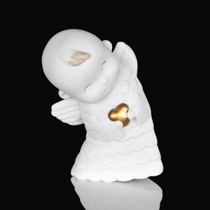 Купить QF75 Фигурка "Ангелок с сердечком" 7х15см Код:D7-010 по лучшей цене! - Интернет-магазин Мегалюкс