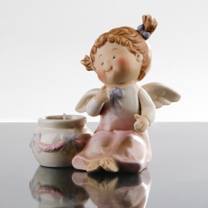 Купить QF70 Фигурка "Ангел-девочка" 10см Код:D7-005 по лучшей цене! - Интернет-магазин Мегалюкс