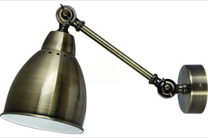 Купить Бра ARTE Lamp A2054AP-1AB Braccio Код:SV470231 по лучшей цене! - Интернет-магазин Мегалюкс