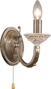 Купить Бра ALTALUSSE INLW Antique brass SV20110 Код:SV210110 по лучшей цене! - Интернет-магазин Мегалюкс