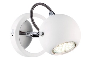 Купить Бра ARTE Lamp A9128AP-1WH Spia Код:SV480640 по лучшей цене! - Интернет-магазин Мегалюкс