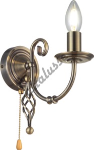 Купить Бра ALTALUSSE INL-6142W-01 Antique brass Код:SV451857 по лучшей цене! - Интернет-магазин Мегалюкс