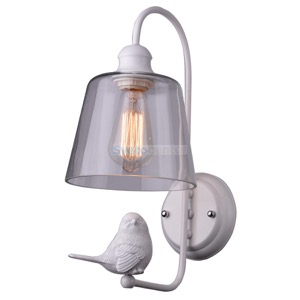 Купить Бра ARTE Lamp A4289AP-1WH Bird Код:SV474313 по лучшей цене! - Интернет-магазин Мегалюкс