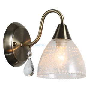 Купить Бра ARTE Lamp A1658AP-1AB Rugiada Код:SV454444 по лучшей цене! - Интернет-магазин Мегалюкс