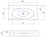 Умывальник Artel Plast APR 004-14