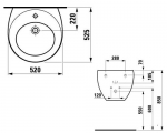 Умывальник Artel Plast APR 007-14