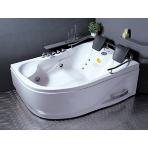 Купить APPOLLO Угловая акриловая ванна с гидро- и аэромассажем, правая, 180x125 см Код:AT-0919 по лучшей цене! - Интернет-магазин Мегалюкс