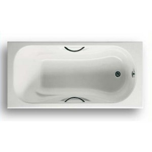 Купить ROCA MALIBU - Ванна чугунная с ручками, 150x75 см Код:A23157000R по лучшей цене! - Интернет-магазин Мегалюкс