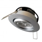 LED-102/6W Silver CW светильник точечный светодиодный