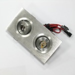 LED-09/02 2*1W LED светильник точечный светодиодный