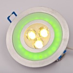 LED-103A/3W WW+2W Green 60' светильник точечный светодиодный