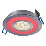 LED-103A/3W+1,5W Red WW 38' светильник точечный светодиодный