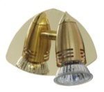 HTL-25/1 Brass matt/Polished brass светильник спот
