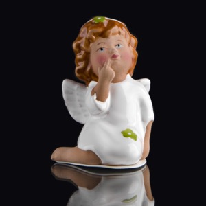 Купить QF69 Фигурка "Сидящий ангел" Код:D7-004 по лучшей цене! - Интернет-магазин Мегалюкс