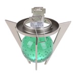 HDL-BA ALU/GREEN светильник точечный декоративный