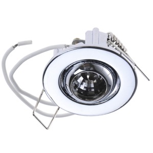 Купить HDL-DJ 12 Eyeball CHR светильник точечный маленький Код:163004 по лучшей цене! - Интернет-магазин Мегалюкс
